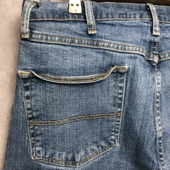 Wrangler Mens Jeans Blue size 34 36x30 Advanced Comfort Fit Stretch Flex Denim - Picture 7 of 9